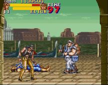 une photo d'Ã©cran de Final Fight 2 sur Nintendo Super Nes